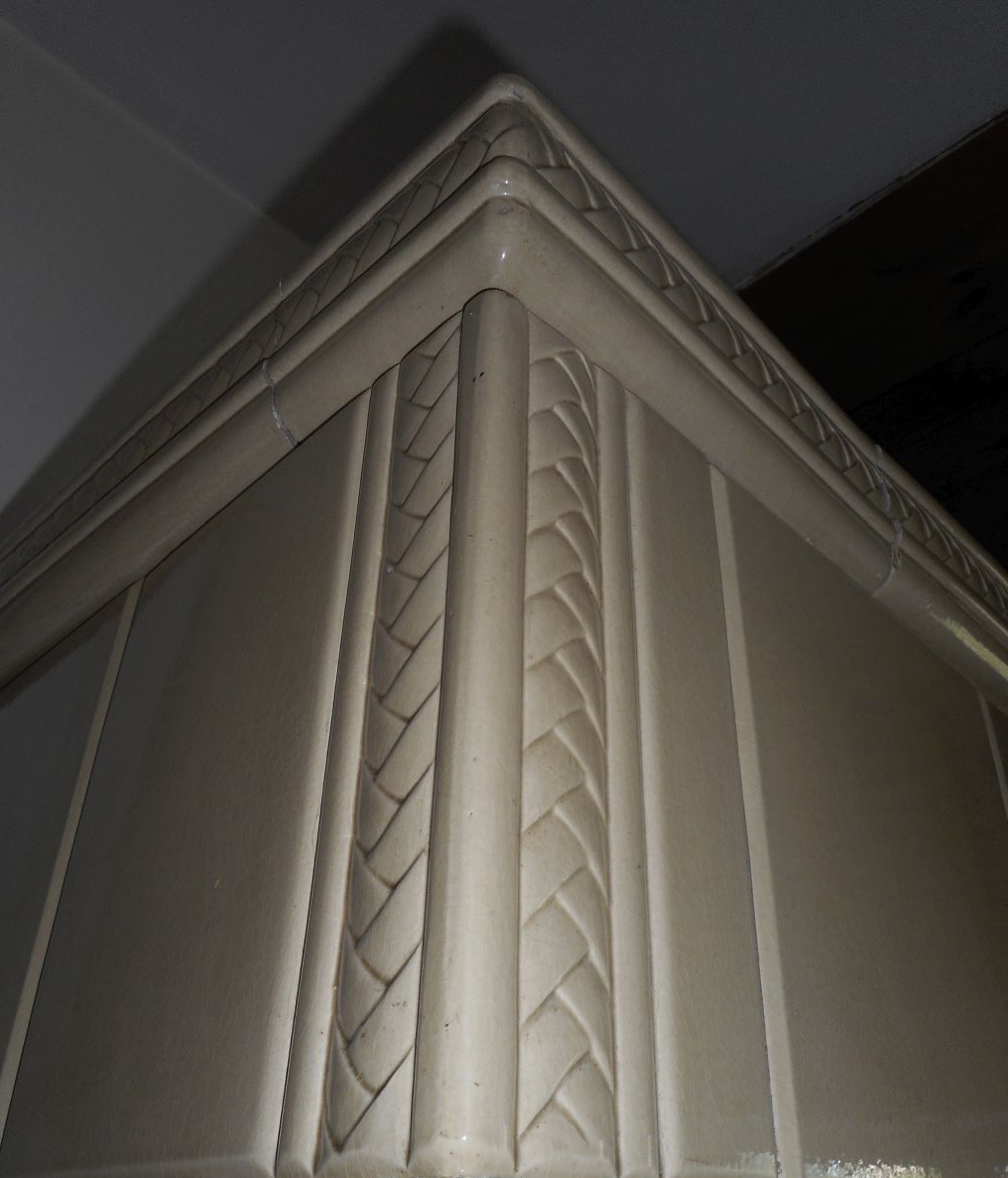 Pokojová kamna po rekonstrukci